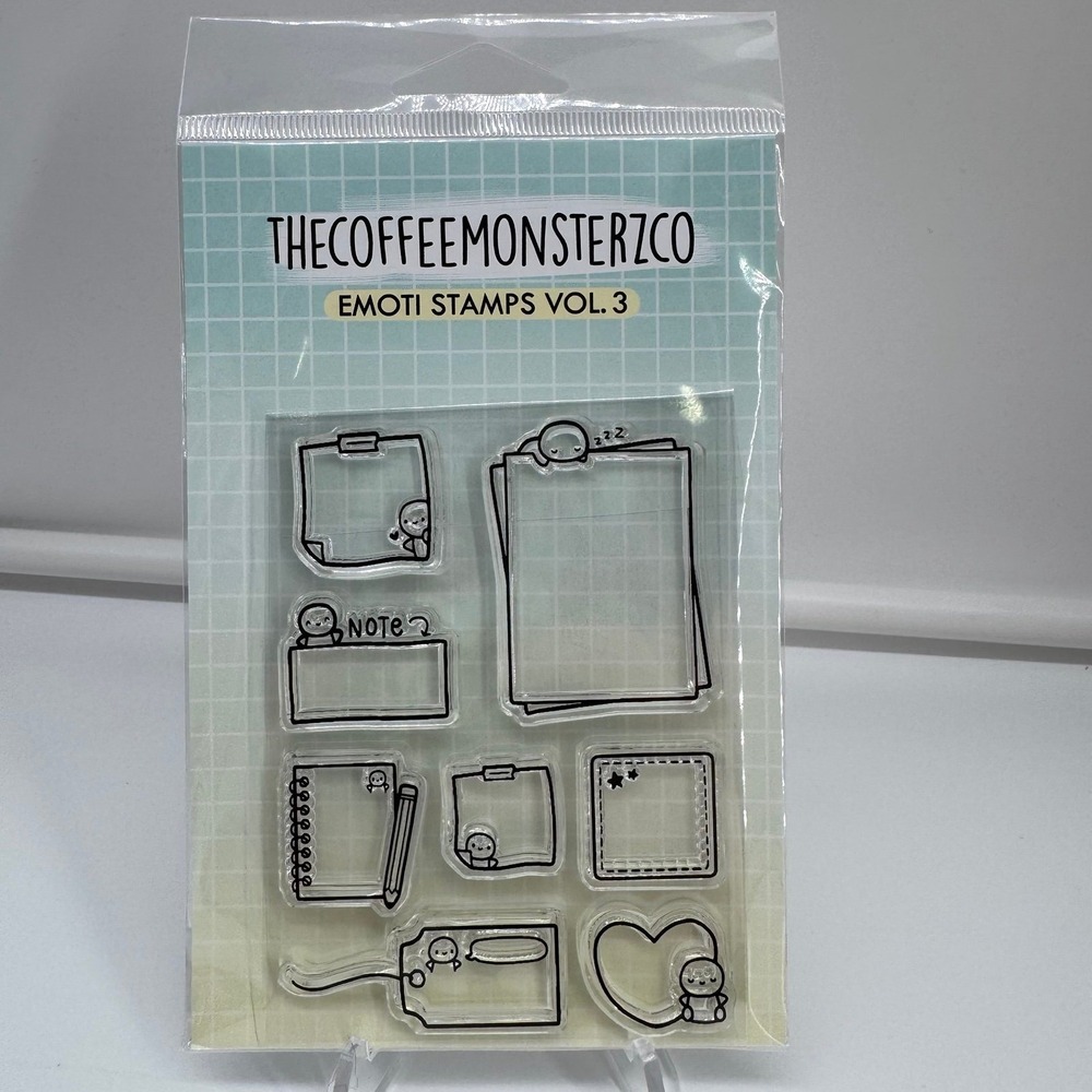 TCMC The Coffee Monsterz co.  | TCMC STAMP set emoti vol. 3